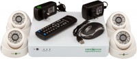 Купить комплект видеонаблюдения GreenVision GV-K-G01/04 720  по цене от 4588 грн.