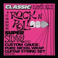 Купить струны Ernie Ball Slinky Pure Nickel Wrap 9-42  по цене от 359 грн.