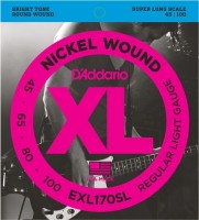 Купить струны DAddario XL Nickel Wound Bass SL 45-100: цена от 1151 грн.