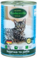Купити корм для кішок Baskerville Cat Can with Turkey/Fish 400 g  за ціною від 88 грн.