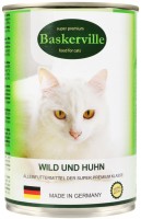 Купить корм для кішок Baskerville Cat Can with Venison/Poultry 400 g: цена от 88 грн.