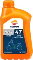 Купить моторное масло Repsol Moto Matic Sintetico MB 4T 10W-30 1L  по цене от 374 грн.