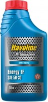 Купить моторное масло Texaco Havoline Energy EF 5W-30 1L  по цене от 517 грн.