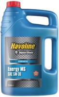 Купить моторне мастило Texaco Havoline Energy MS 5W-30 4L: цена от 1363 грн.