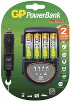 Купить зарядка аккумуляторных батареек GP PB50 + 4xAA 2700 mAh: цена от 2080 грн.