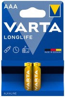 Купити акумулятор / батарейка Varta Longlife 2xAAA  за ціною від 55 грн.