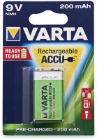 Купити акумулятор / батарейка Varta Rechargeable Accu 1xKrona 200 mAh  за ціною від 362 грн.