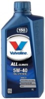 Купить моторное масло Valvoline All-Climate 5W-40 1L: цена от 473 грн.
