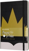 Купить блокнот Moleskine Snow White Ruled Notebook Black  по цене от 795 грн.