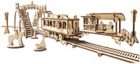 Купити 3D-пазл UGears Tram Line 70023  за ціною від 800 грн.