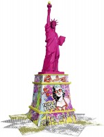 Купити 3D-пазл Ravensburger Statue of Liberty Pop Art Edition 125975  за ціною від 199 грн.
