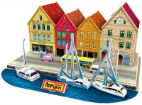 Купить 3D пазл CubicFun Bergen Norway C183h  по цене от 154 грн.
