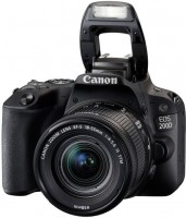 Купити фотоапарат Canon EOS 200D kit 18-55 + 75-300  за ціною від 23418 грн.