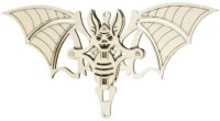 Купить 3D пазл Wood Trick Bat  по цене от 45 грн.