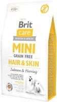 Купить корм для собак Brit Care Grain-Free Adult Mini Breed Hair/Skin 7 kg  по цене от 2085 грн.