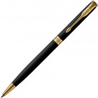 Купить ручка Parker Sonnet Core K428 Slim Matte Black GT  по цене от 11337 грн.