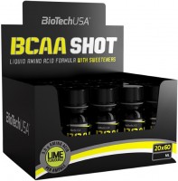 Купить аминокислоты BioTech BCAA Shot (20x60ml) по цене от 1183 грн.