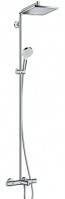 Купити душова система Hansgrohe Crometta E 240 27298000  за ціною від 18000 грн.