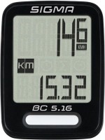 Купити велокомп'ютер / спідометр Sigma Sport BC 5.16  за ціною від 765 грн.