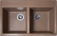 Купити кухонна мийка Romzha Valuri 78-2D RO43543  за ціною від 3563 грн.
