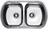 Купить кухонна мийка Fabiano Steel 80x49x2: цена от 2278 грн.