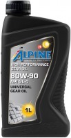 Купить трансмиссионное масло Alpine Gear Oil 80W-90 GL-4 1L  по цене от 268 грн.