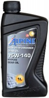 Купить трансмиссионное масло Alpine Syngear LS 75W-140 1L  по цене от 600 грн.