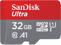 Купити карта пам'яті SanDisk Ultra A1 microSD Class 10 (Ultra A1 microSDHC Class 10 32Gb) за ціною від 270 грн.
