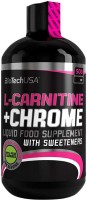 Купить сжигатель жира BioTech L-Carnitine/Chrome 500 ml  по цене от 638 грн.