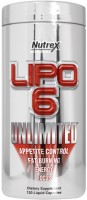 Купить сжигатель жира Nutrex Lipo-6 Unlimited 120 cap  по цене от 1050 грн.