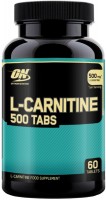 Купить сжигатель жира Optimum Nutrition L-Carnitine 500 60 tab  по цене от 465 грн.