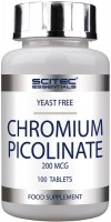 Купити спалювач жиру Scitec Nutrition Chromium Picolinate 100 tab  за ціною від 280 грн.