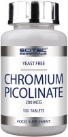 Купити спалювач жиру Scitec Nutrition Chromium Picolinate 100 tab  за ціною від 310 грн.