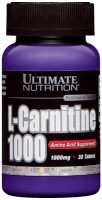 Купить сжигатель жира Ultimate Nutrition L-Carnitine 1000 30 tab  по цене от 482 грн.