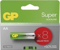 Купити акумулятор / батарейка GP Super Alkaline 8xAA за ціною від 163 грн.
