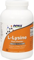 Купить аминокислоты Now L-Lysine Powder по цене от 607 грн.