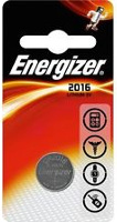 Купить аккумулятор / батарейка Energizer 1xCR2016  по цене от 43 грн.