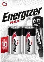 Купить аккумулятор / батарейка Energizer Max 2xC  по цене от 147 грн.