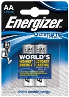 Купить аккумулятор / батарейка Energizer Ultimate 2xAA  по цене от 850 грн.