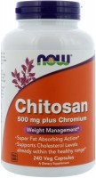 Купить спалювач жиру Now Chitosan 500 mg 240 cap: цена от 1234 грн.