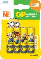 Купити акумулятор / батарейка GP Minions 4xAA  за ціною від 156 грн.