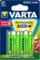 Купити акумулятор / батарейка Varta Rechargeable Accu 2xC 3000 mAh  за ціною від 709 грн.