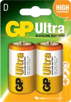 Купить аккумулятор / батарейка GP Ultra Alkaline 2xD: цена от 149 грн.