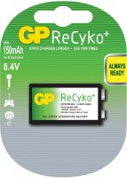 Купити акумулятор / батарейка GP ReCyko 1xKrona 150 mAh  за ціною від 399 грн.