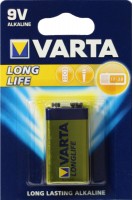 Купить аккумулятор / батарейка Varta Longlife Extra 1xKrona  по цене от 160 грн.