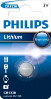 Купити акумулятор / батарейка Philips 1xCR1220  за ціною від 89 грн.