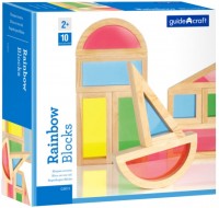 Купить конструктор Guidecraft Rainbow Blocks 10 Piece Set G3015: цена от 985 грн.