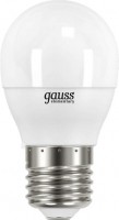 Купити лампочка Gauss LED ELEMENTARY G45 8W 2700K E27 53218  за ціною від 40 грн.