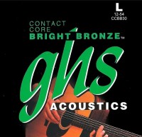 Купить струни GHS Contact Core Bright Bronze 12-54: цена от 411 грн.