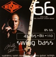 Купить струни Rotosound Swing Bass 66 Billy Sheehan Signature Set 43-110: цена от 1115 грн.